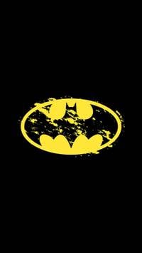 HD Batman logo iPhone X wallpaper