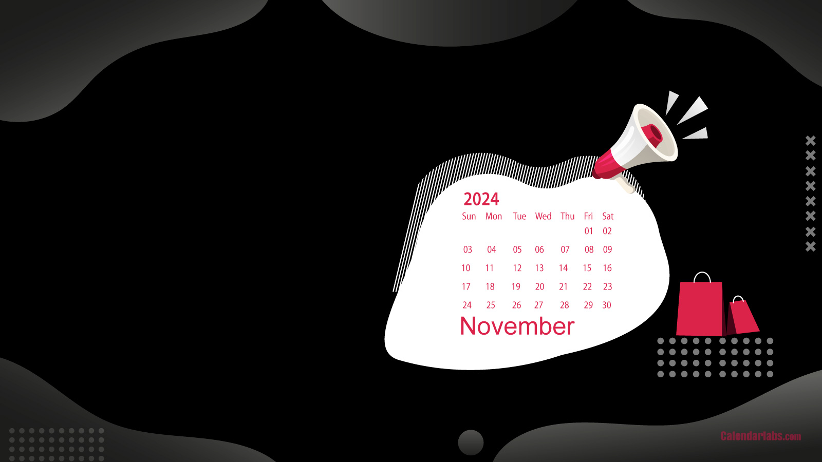 November 2024 Desktop Wallpaper Calendar