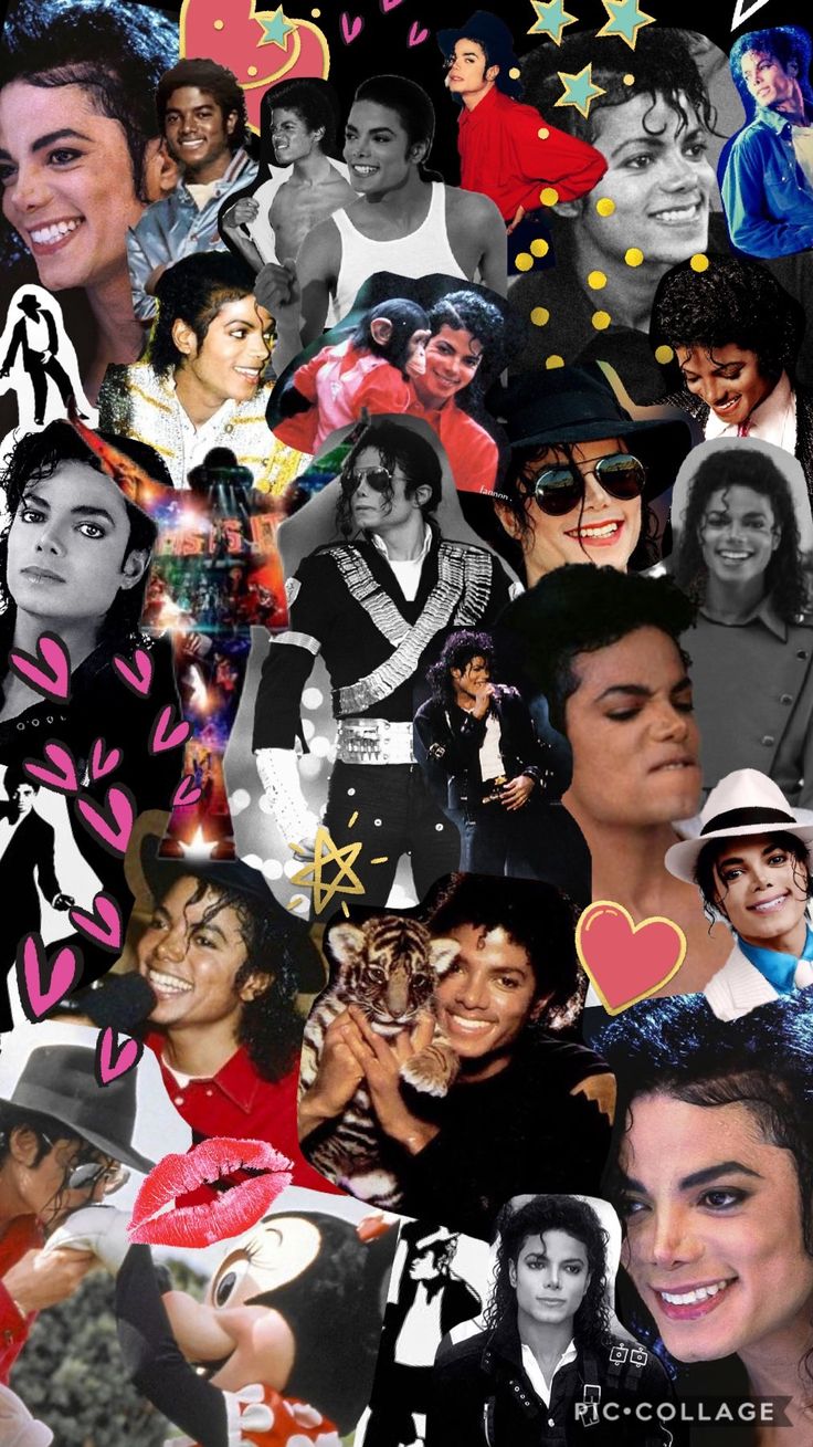 Micheal Jackson Pic Collage. Michael