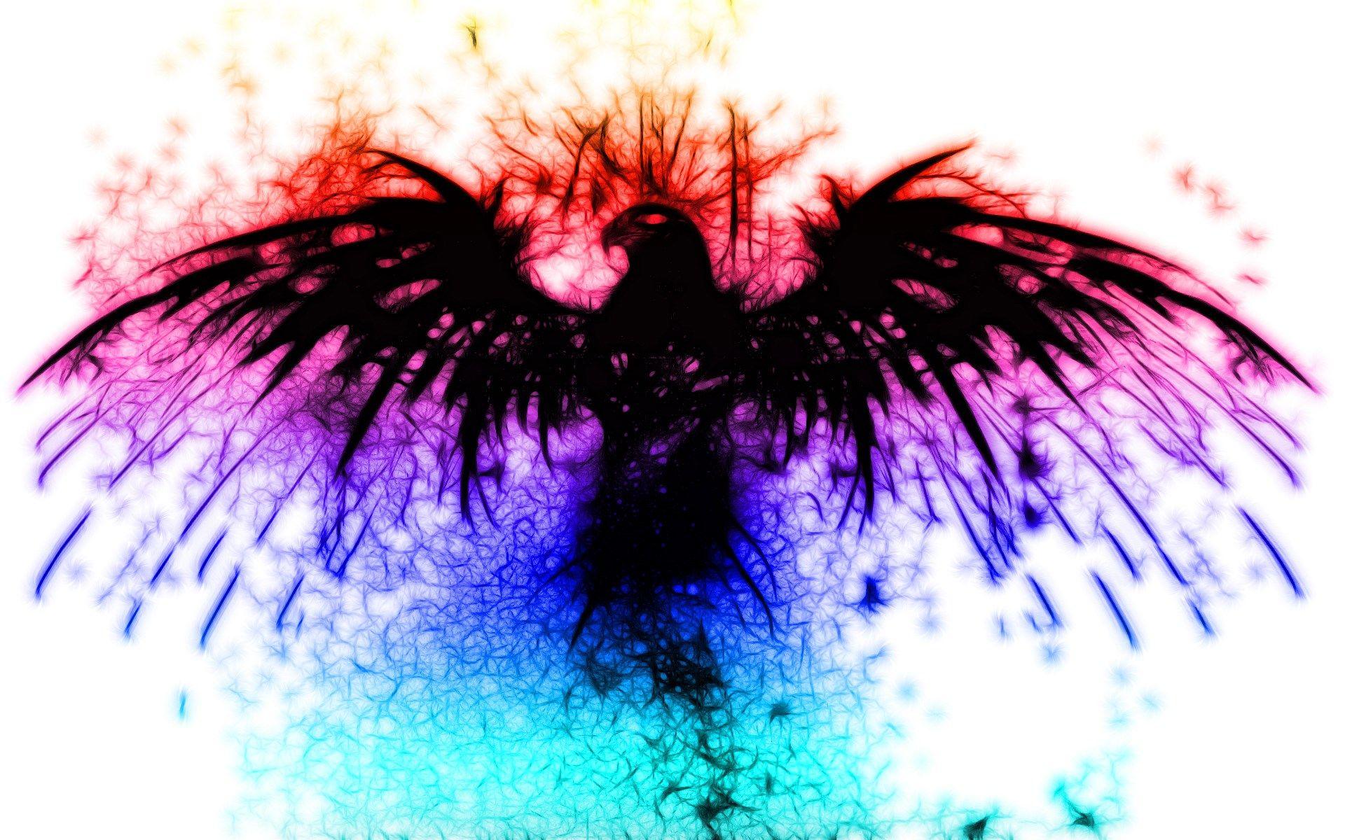 abstract phoenix bird wallpaper HD. ololoshenka